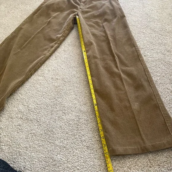Tommy Bahama Corduroy Relaxed Fit Cotton Tan Beige Pants Size 38 - Picture 7 of 8
